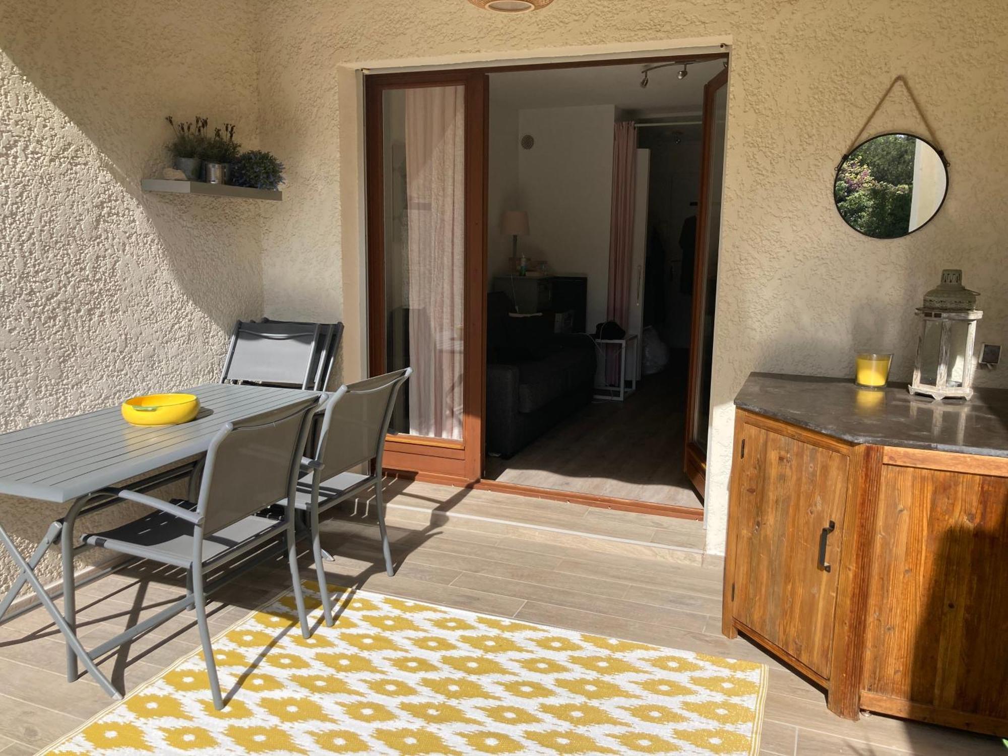 Studio 110 Grande Terrasse Proche Mer Bandol Exteriör bild