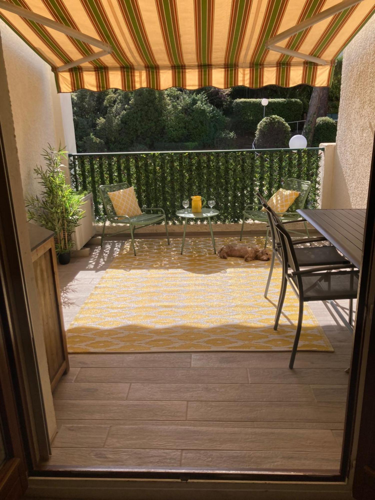 Studio 110 Grande Terrasse Proche Mer Bandol Exteriör bild